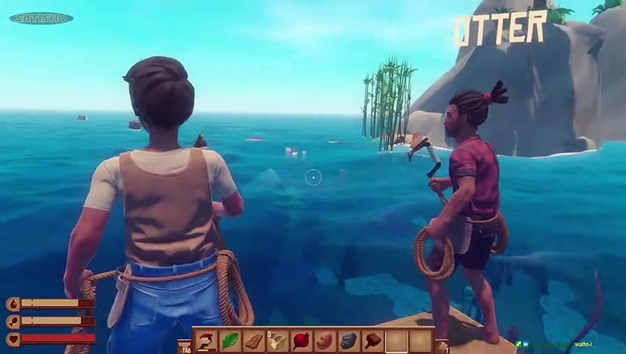 Auf dem Meer mit jeder Menge nützlichem Müll. | Raft | Ep. 1