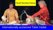Internationally acclaimed Tabla Vadak Pandit Ramdas Pulsale Sangeet Sargam