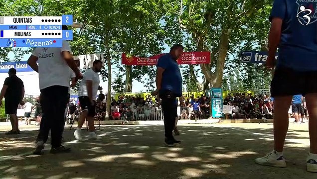 National à pétanque triplette open de Pézenas - Direct WebTV 2023