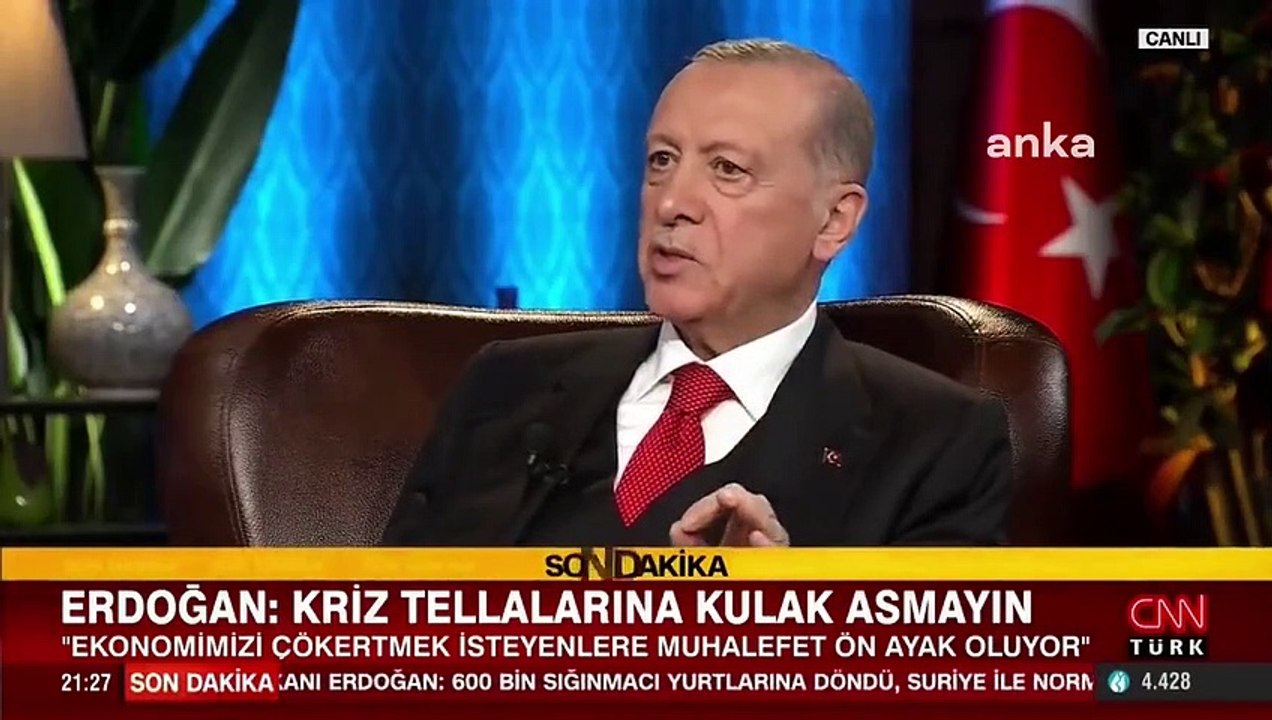 Tayyip Erdoğan: Körfez'den filan bizim sistemimizin içine para depo eden ülkeler oldu.
