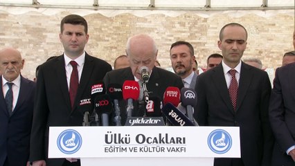 Bahçeli: "Kandil Dağı'nı Tanrı Dağı'na reva gören mağara milliyetçileri ile Türk milletinin işi olmaz"