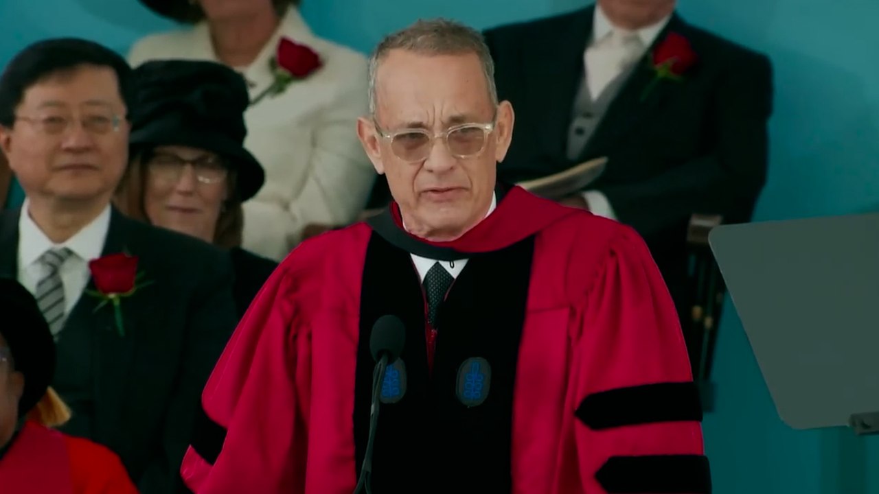 Le discours inspirant de Tom Hanks à la remise des diplômes d'Harvard