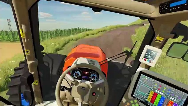 Farming Simulator 22 121 - COLORED DEUTZ-FAHR TRACTORS DEATH RUN