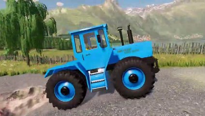 Farming Simulator 22 078 - COLORED MCCORMICK vs MERCEDES-BENZ TRACTORS DEATH RUN