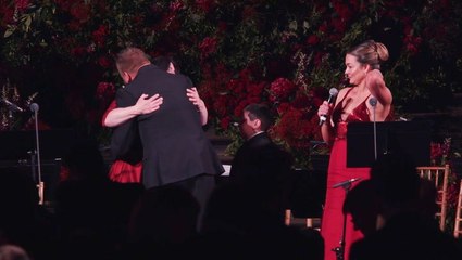 Touching moment 11-year-old US cancer patient meets British donor who saved his life