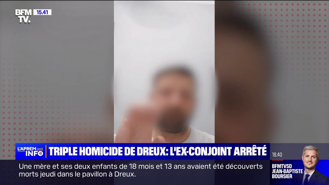Tripe homicide de Dreux: l'ex-conjoint de la mère de famille tuée avec ses enfants a été interpellé