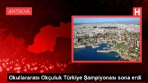 Okullararası Okçuluk Türkiye Şampiyonası sona erdi