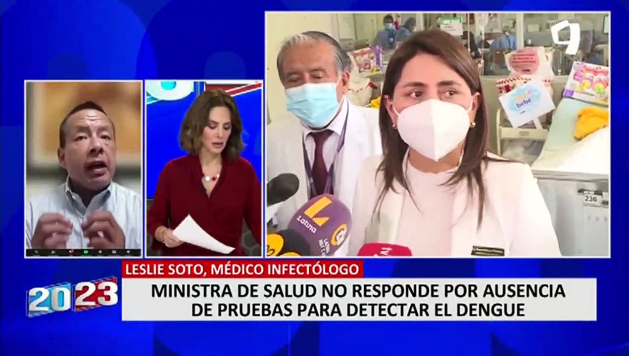 Infectólogo Leslie Soto: “El 90 % de personas que van a tener dengue serán sin signos de alarma”