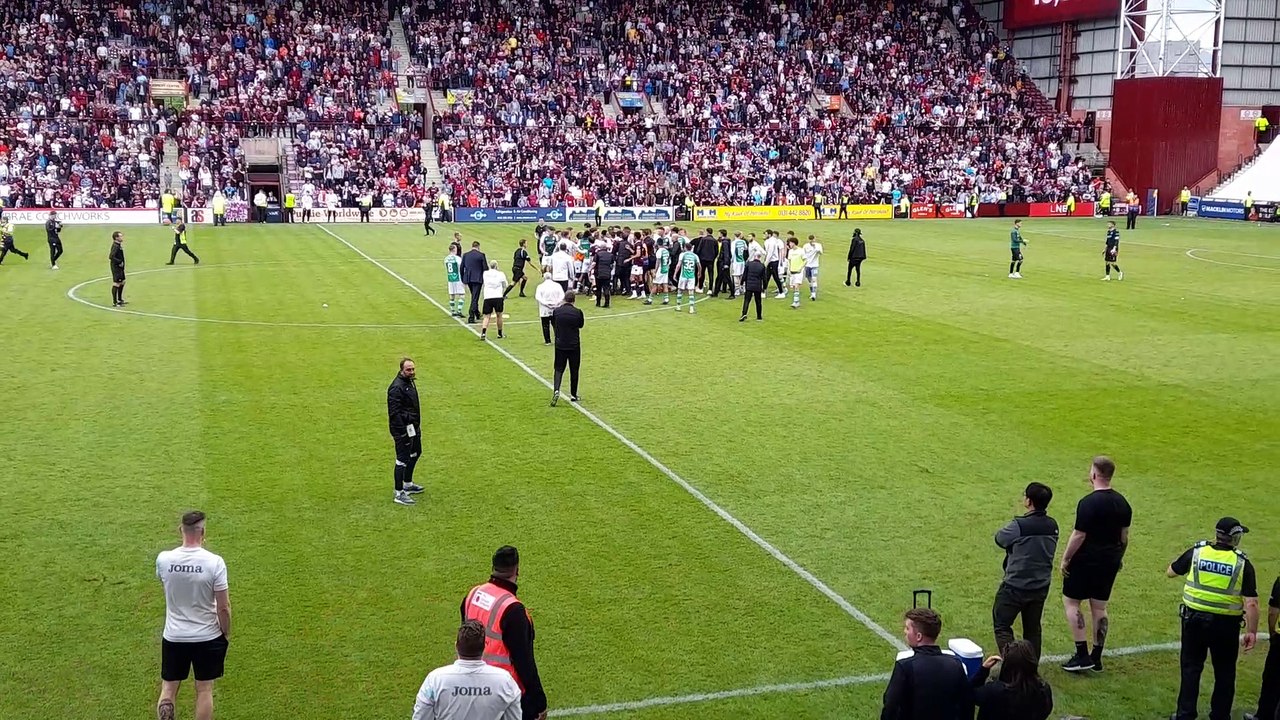 Scenes at Tynecastle