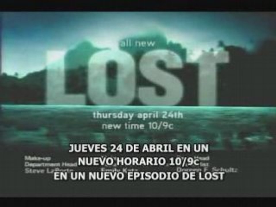 LOST 4x09 "The shape of things to come" promo.