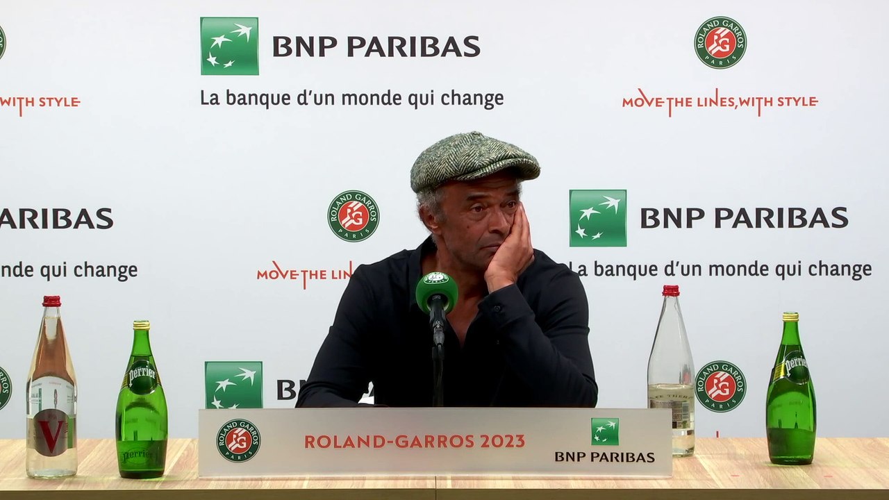 Roland-Garros 2023 - Yannick Noah sur la dépression de Lucas Pouille : "J'ai vu le problème arriver bien avant qu'il gagne la Coupe Davis"