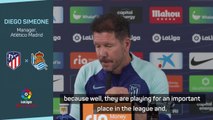 Simeone understands Espanyol's annulment request after controversial draw