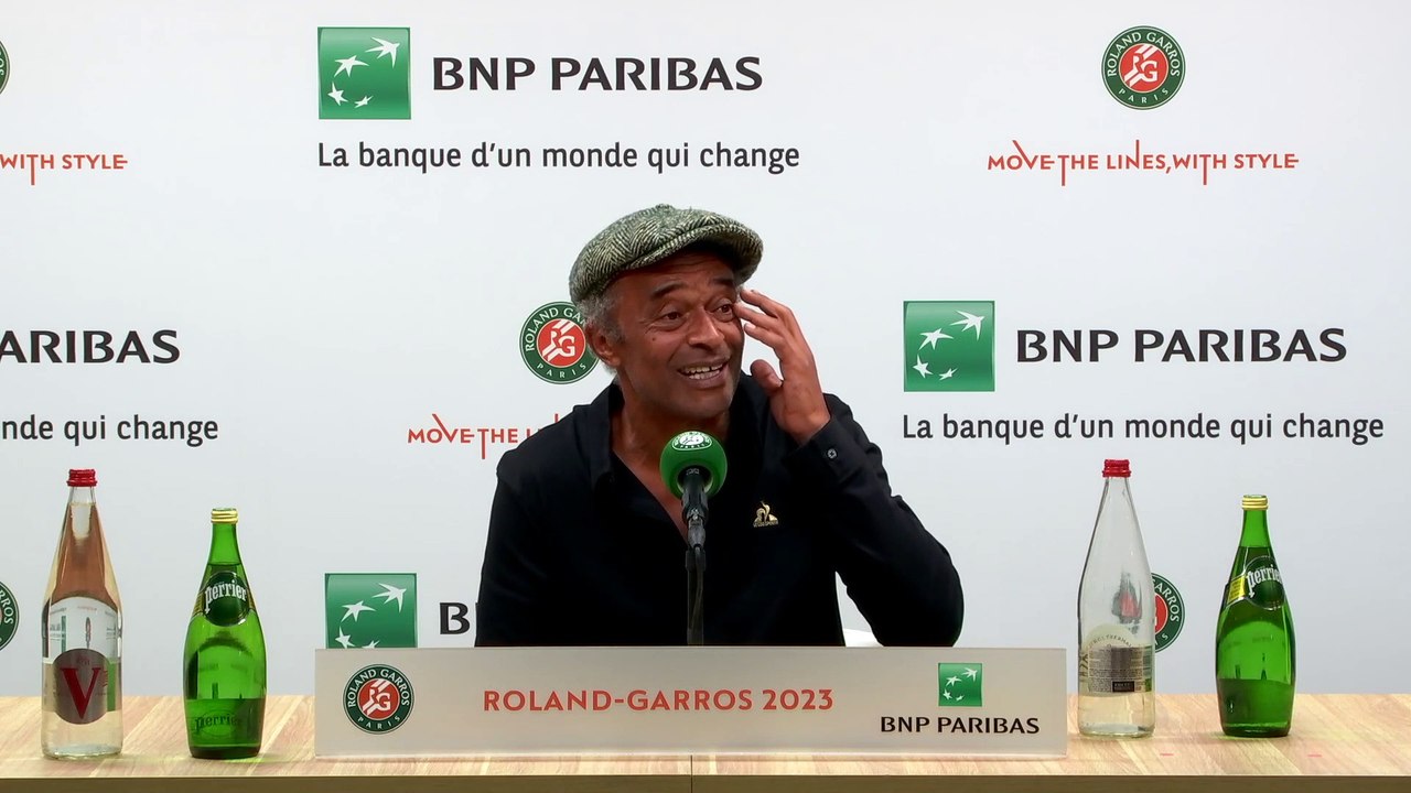 Roland-Garros 2023 - Yannick Noah : "Si j'ai  un conseil à donner à Arthur Fils, si tu veux, appelle moi !"