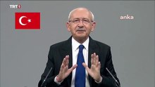 Kılıçdaroğlu TRT'de referandum çağrısı yaptı