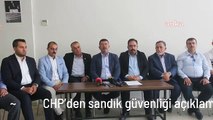 CHP'den sandık güvenliği açıklaması