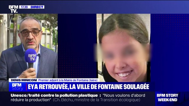 Eya retrouvée: C'est le système de vidéosurveillance de la commune de Fontaine [en Isère] qui a permis d'identifier le type de véhicule du ravisseur , affirme Denis Miniconi, adjoint au maire