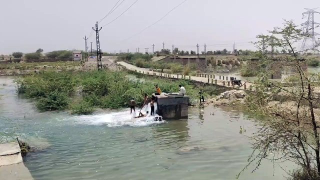 जयपुर शहर में पानी के स्टोरेज की व्यवस्था होती तो 4 करोड़ लीटर पानी नहीं बहता बांड़ी नदी में,देखे इस विडियो में पानी की बर्बादी का नजारा
