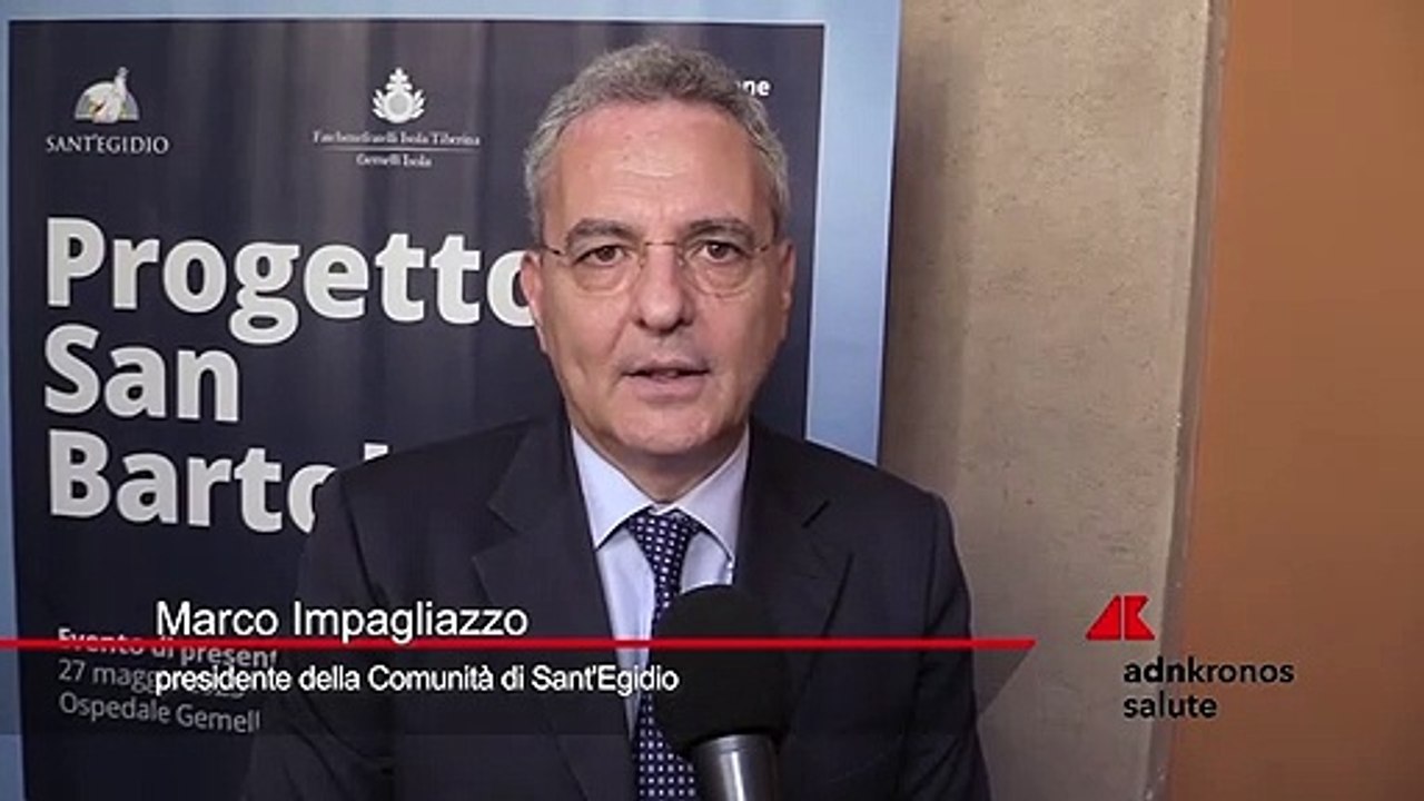 Impagliazzo (Sant’Egidio): “Progetto San Bartolomeo per avvicinare migliaia di persone vulnerabili alle cure mediche”