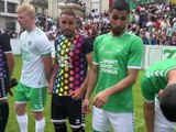 L'AS Saint-Etienne dévoile ses nouveaux maillots - Reportage TL7 - TL7, Télévision loire 7