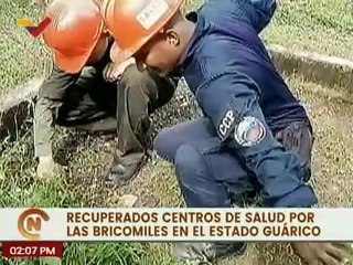 Bricomiles continúa restaurando centros de salud para el beneficio de los guariqueños