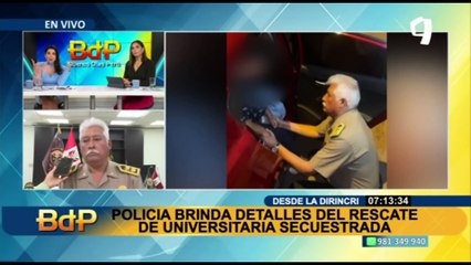 Rescatan a joven universitaria secuestrada por quien pedían 50 mil soles