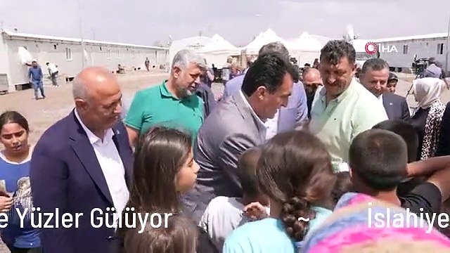 İslahiye'deki Osmangazi Evleri'nde Yüzler Gülüyor