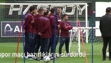 Trabzonspor, Giresunspor maçı hazırlıklarını sürdürdü