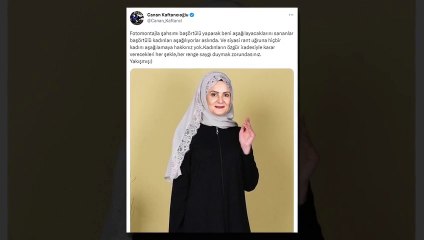 Kaftancıoğlu, kendisini başörtülü gösteren fotoğrafa böyle tepki gösterdi: Kadınların inançlarından ellerinizi çekinceye kadar mücadeleye devam