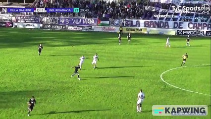 Gol Arce (Villa Dálmine 0 - 2 Independiente Rivadavia)