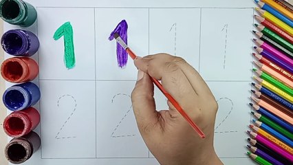 HOW TO LEARN 1TO100 COUNTING /123NUMBERS /ONE TWO THREE /GINTI  /123 /STARS SCHOOLING