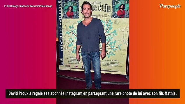 David Proux et Cathy Andrieu (Les Mystères de l'amour) : photo de leur fils Mathis, aussi beau que son père