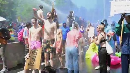 Más de 1.500 detenidos en una acción ecologista en Países Bajos