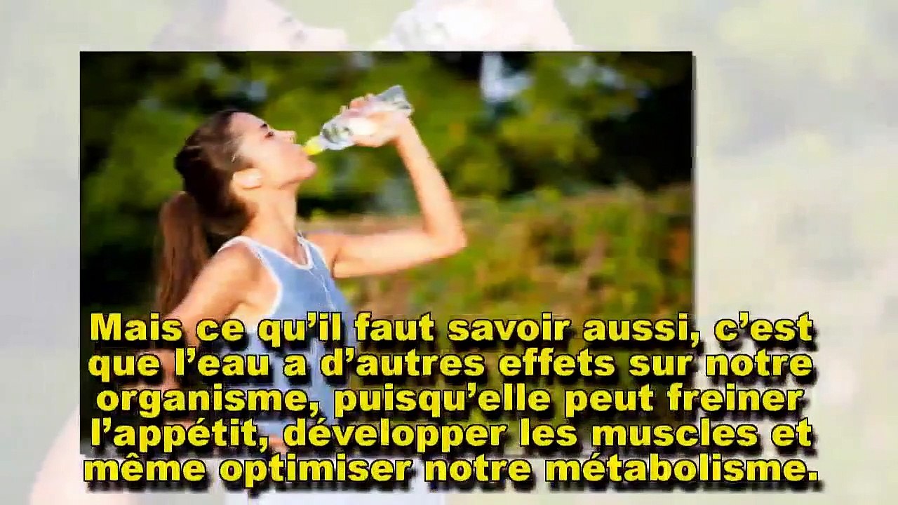 La thérapie de l’eau pour perdre du poids