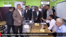 Adalet Bakanı Bekir Bozdağ oyunu kullandı: Milletin demokrasiye sahip çıkması mükemmel