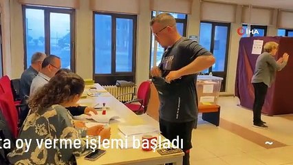 Zonguldak'ta oy verme işlemi başladı