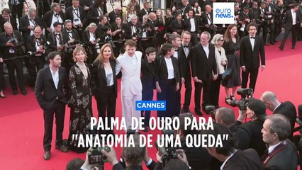 "Anatomia de uma queda" leva a Palma de Ouro de Cannes