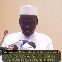 Tchad : déclaration de Abbas Mahamoud, président de l'UJT à la Journée de la liberté de la presse