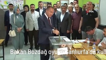Bakan Bozdağ oyunu Şanlıurfa'da kullandı