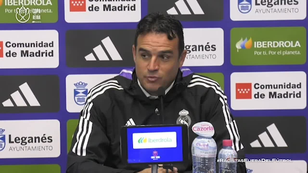 Rueda de prensa de Alberto Toril y Kenti Robles tras el Real Madrid vs. Atlético de Madrid, final de la Copa de la Reina