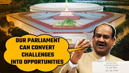 Descargar video: New Parliament Building Inauguration: Lok Sabha Speaker Om Birla’s special message | Oneindia News