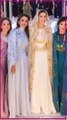 تفاصيل إطلالات الملكة رانيا والأميرات في حفل حناء ولي العهد