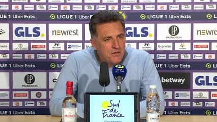 37e j. - Pélissier sur l'absence de Niang : "C'est un choix, je ne peux pas en dire plus"