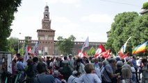 Milano, un migliaio al corteo per la pace: 