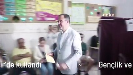 Gençlik ve Spor Bakanı Kasapoğlu oyunu İzmir'de kullandı