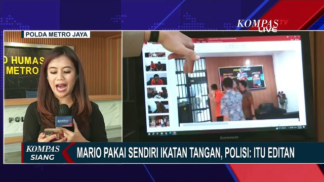 Heboh soal Mario Pakai Kabel Ties Sendiri, Polda Metro Jaya Tegaskan Tidak Ada Perlakuan Khusus!