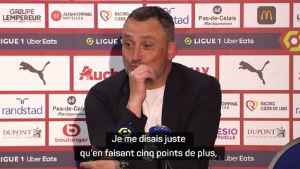 Franck Haise : "Passer les 80 points, ce n’est pas illogique"