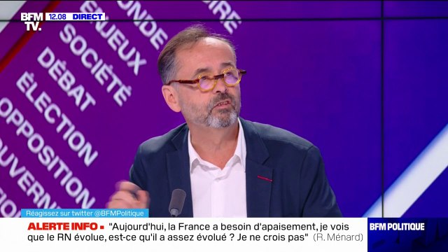 Robert Ménard: Le RN évolue, mais est-ce qu'il a évolué assez? Je ne le crois pas