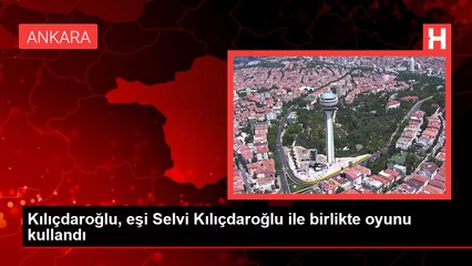 Download Video: Kılıçdaroğlu, eşi Selvi Kılıçdaroğlu ile birlikte oyunu kullandı