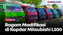 Ragam Modifikasi Mitsubishi L300 Di Candi Banyunibo Dalam Acara Kopdarnas Mitsubishi L300 2023