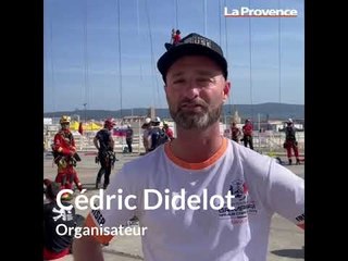 Des pompiers du monde entier réunis au Chantier Naval de La Ciotat pour le Grimpday
